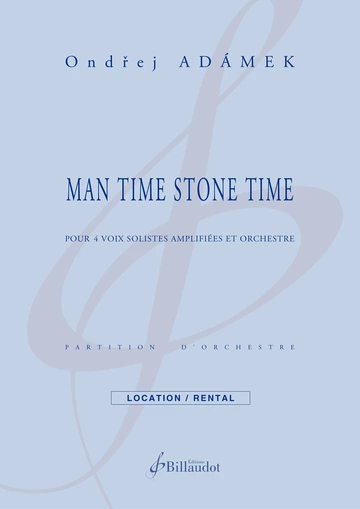 Man Time Stone Time Visuel